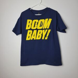 Indiana Pacers BOOM BABY! Heavy Cotton T-Shirt Size Youth XL